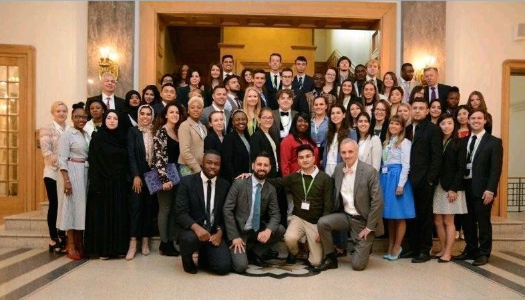 Attendees Young Diplomats Forum